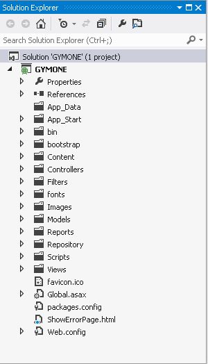basic folder structure